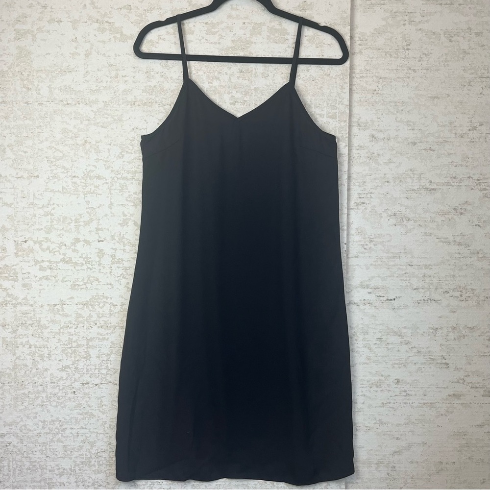 Selected Femme Black Slip Dress Size 36 USA 8 Cocktail Party Date Old Money